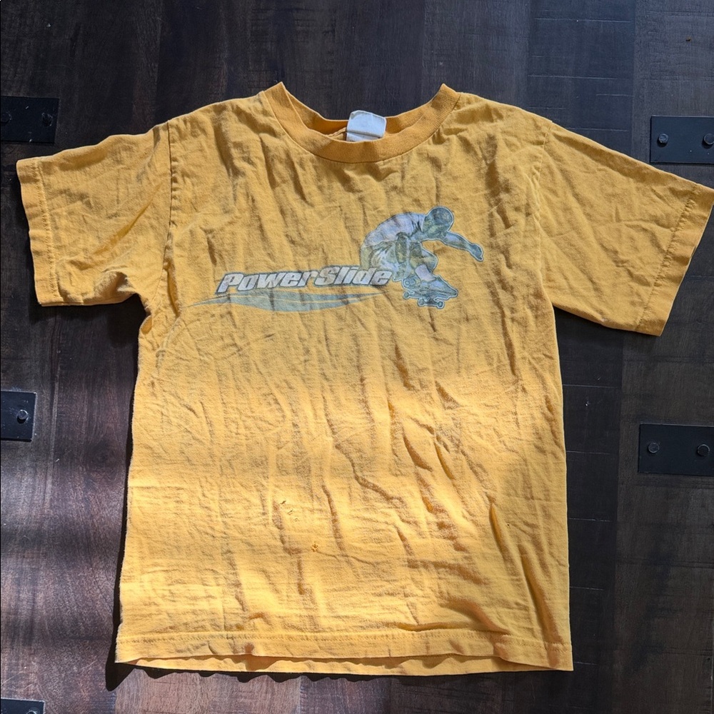Kids' Yellow Graphic Tee